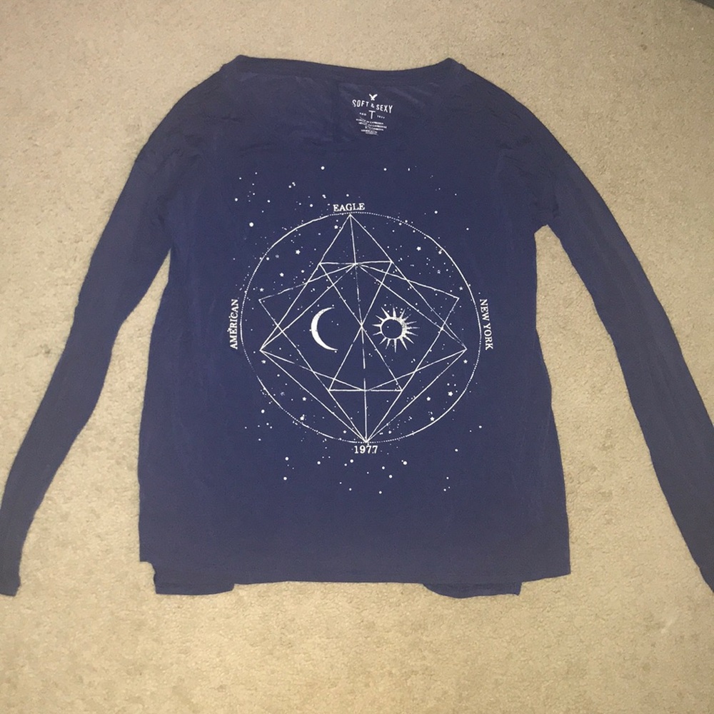 American Eagle Long Sleeve Soft Shirt